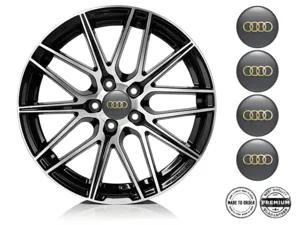 Audi Adesivi Cerchio Logo Design Silicone Custom